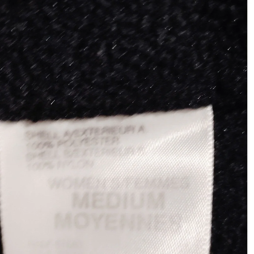 The North Face Black Fleece Zip‎ Up Jacket Men's Size Medium